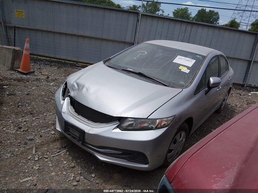 19XFB2F52EE031655 2014 HONDA CIVIC photo no. 2