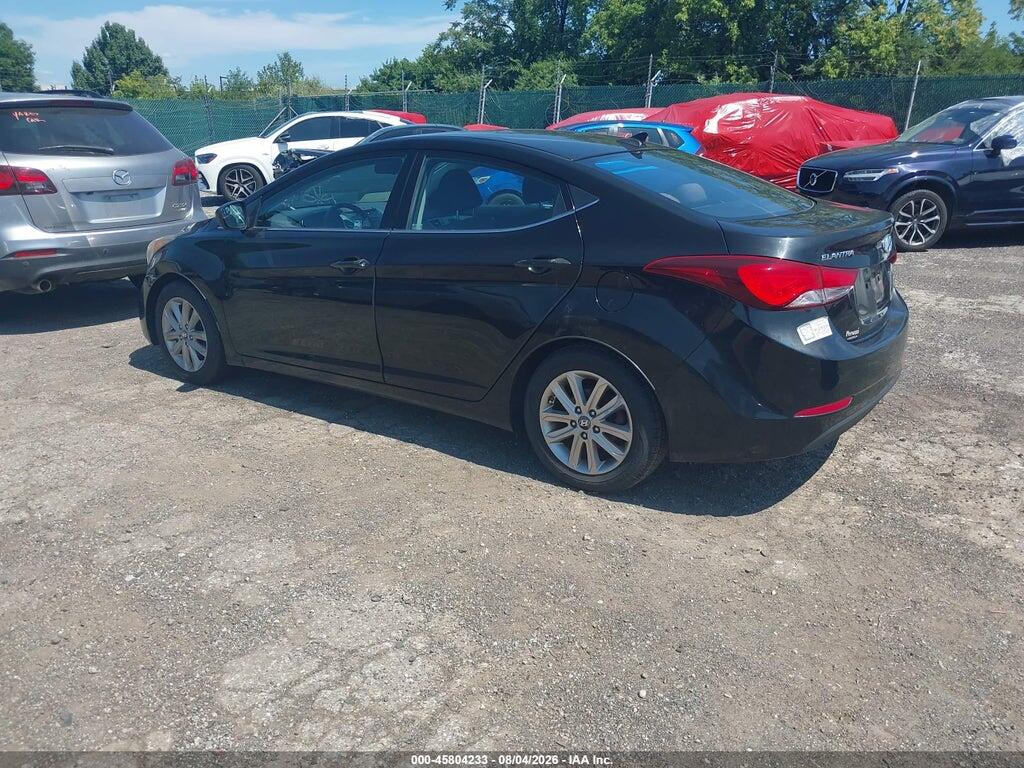 KMHDH4AE3FU236182 2015 HYUNDAI ELANTRA photo no. 3