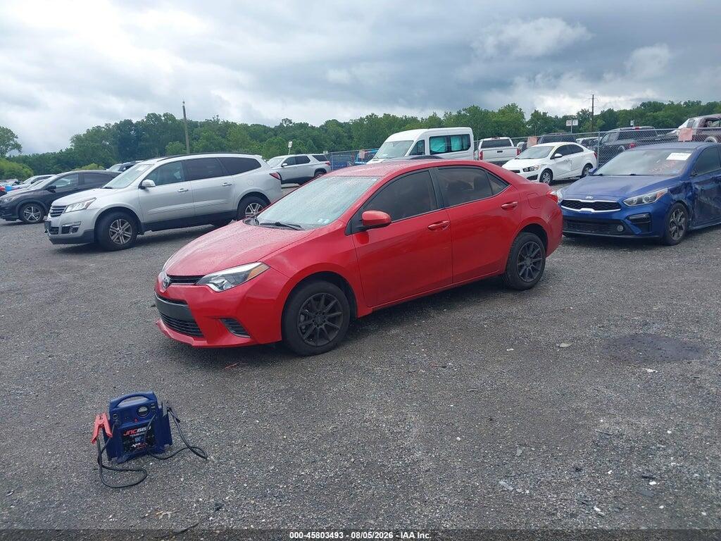 2T1BURHE0FC239886 2015 TOYOTA COROLLA photo no. 2