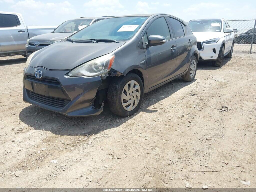 JTDKDTB39F1107136 2015 TOYOTA PRIUS C photo no. 2