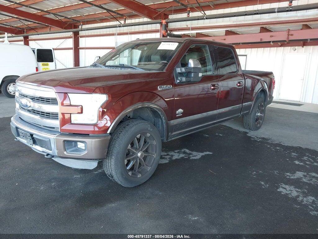 1FTFW1EG7FFB40962 2015 FORD F-150 photo no. 2