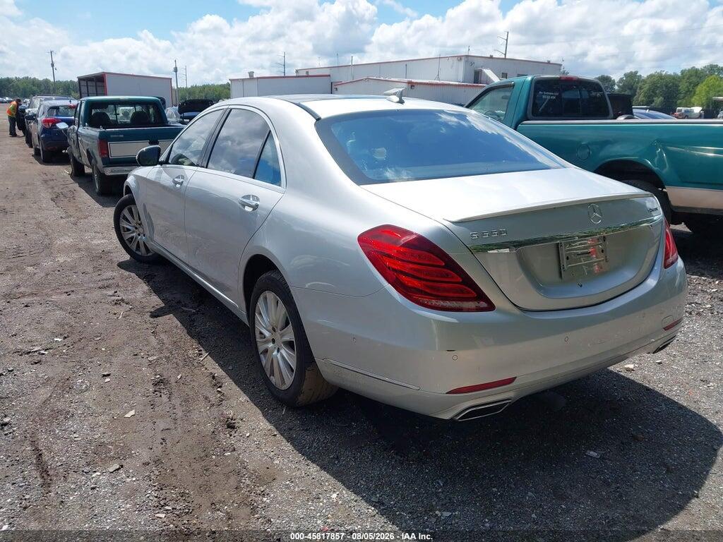 WDDUG8FBXFA109076 2015 MERCEDES-BENZ S 550 photo no. 3