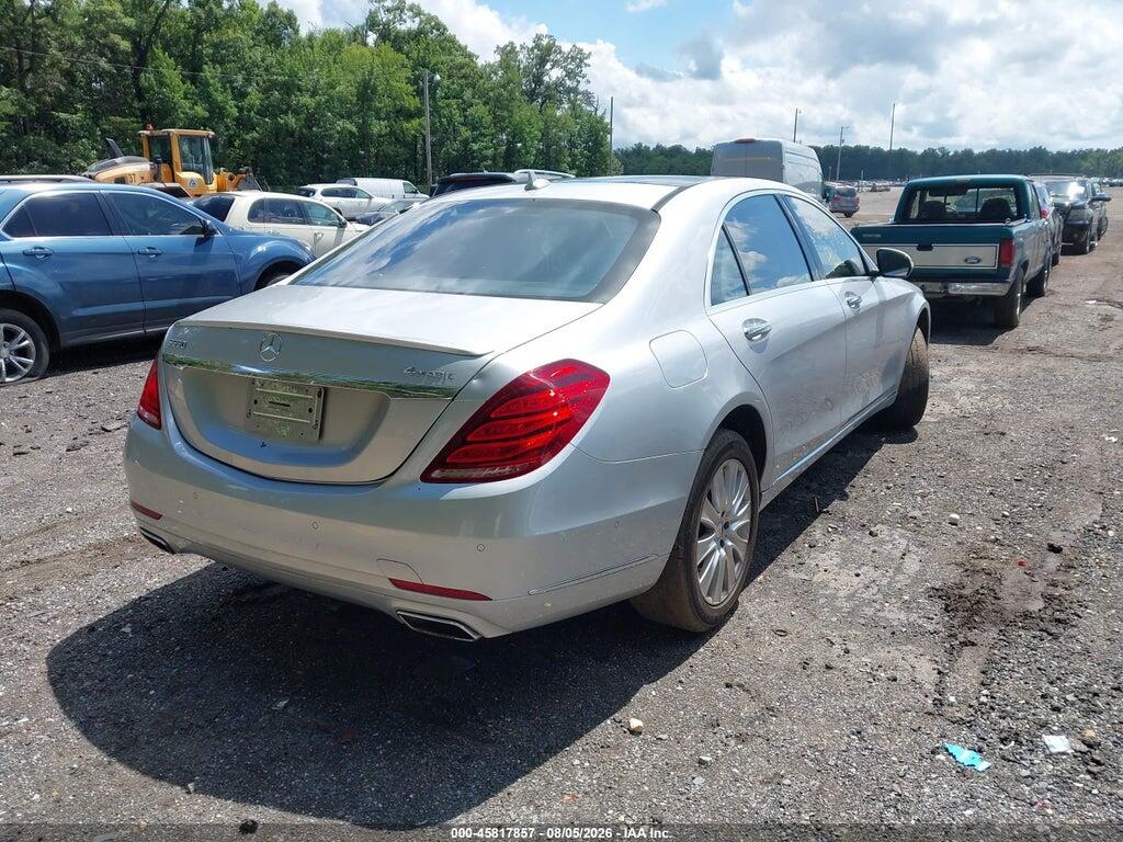 WDDUG8FBXFA109076 2015 MERCEDES-BENZ S 550 photo no. 4