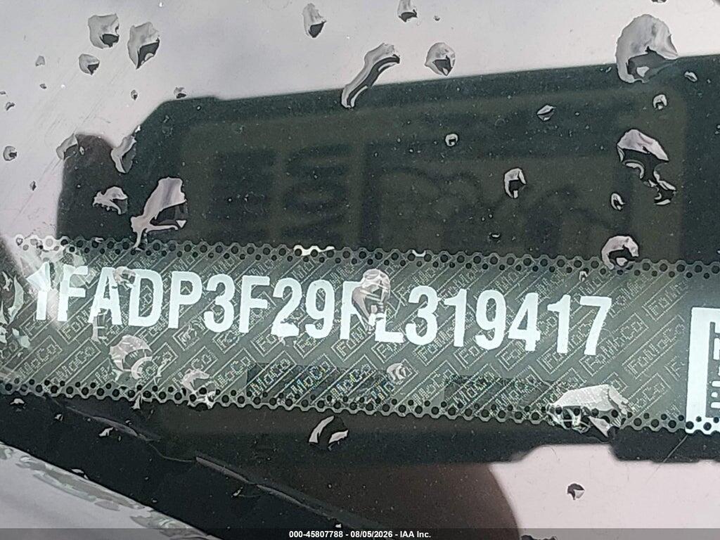 1FADP3F29FL319417 2015 FORD FOCUS photo no. 9