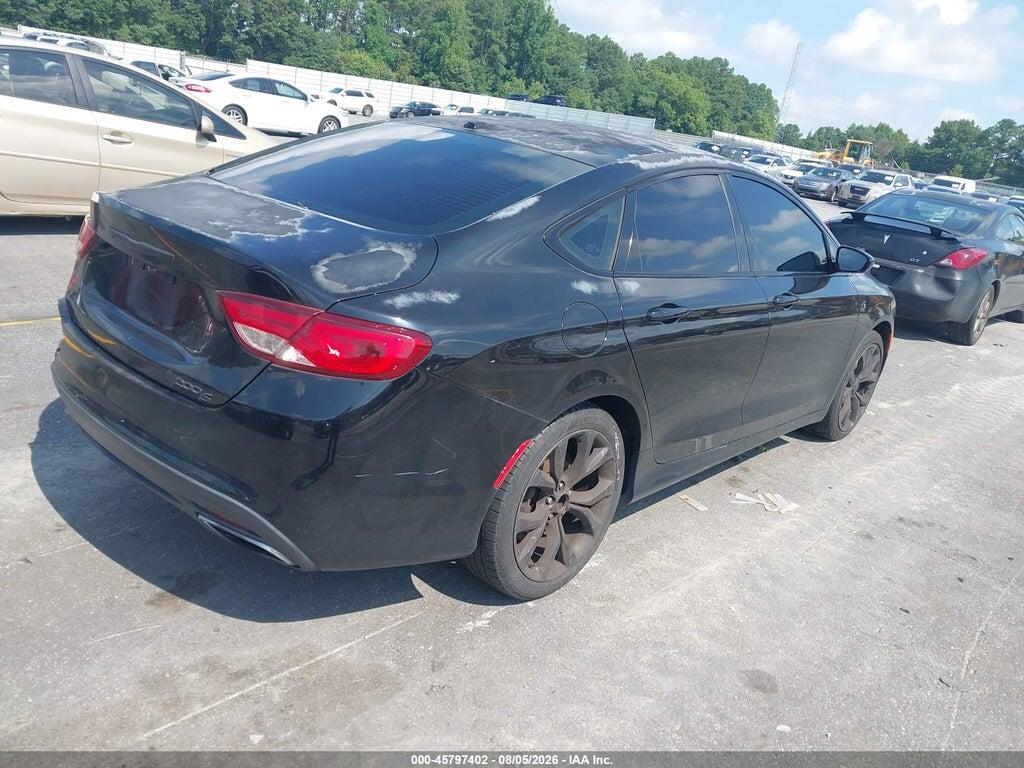 1C3CCCBBXFN564596 2015 CHRYSLER 200 photo no. 4