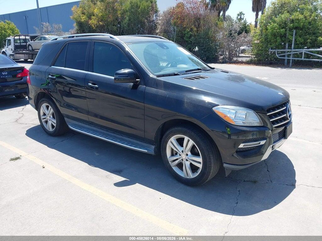 4JGDA5JB1FA487901 2015 MERCEDES-BENZ ML 350 photo no. 1