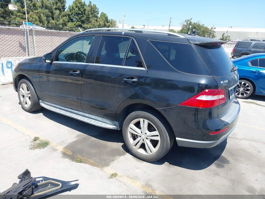 4JGDA5JB1FA487901 2015 MERCEDES-BENZ ML 350 photo no. 3