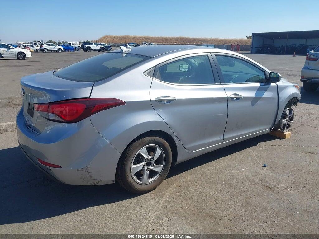 5NPDH4AE3FH603340 2015 HYUNDAI ELANTRA photo no. 4