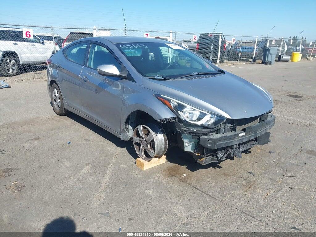 5NPDH4AE3FH603340 2015 HYUNDAI ELANTRA photo no. 6