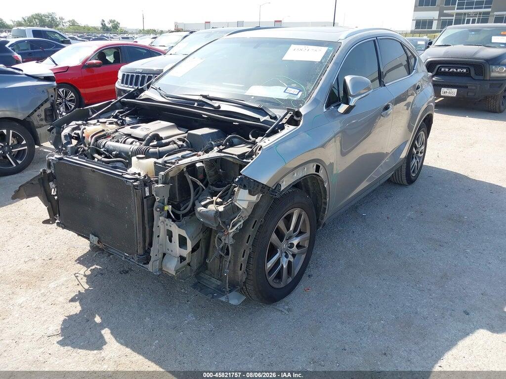 JTJYARBZ7F2012673 2015 LEXUS NX 200T photo no. 2