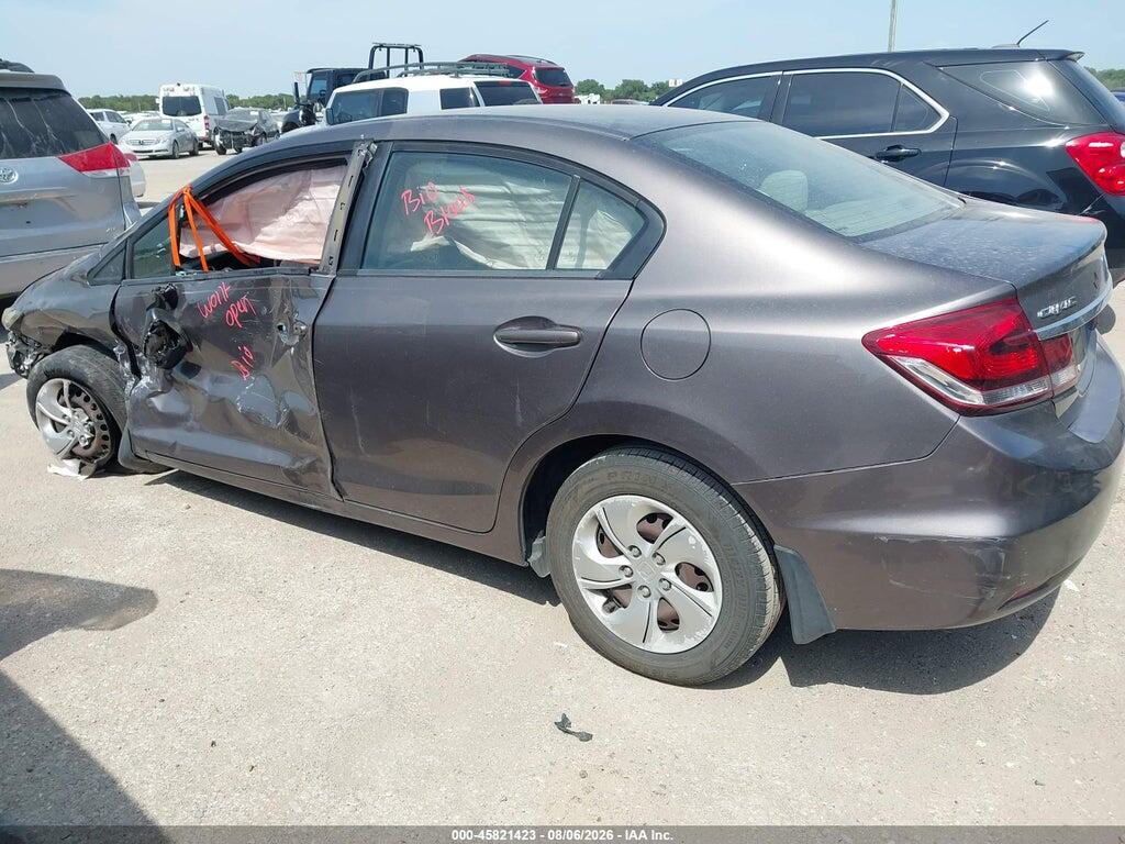 19XFB2F51FE069508 2015 HONDA CIVIC photo no. 3