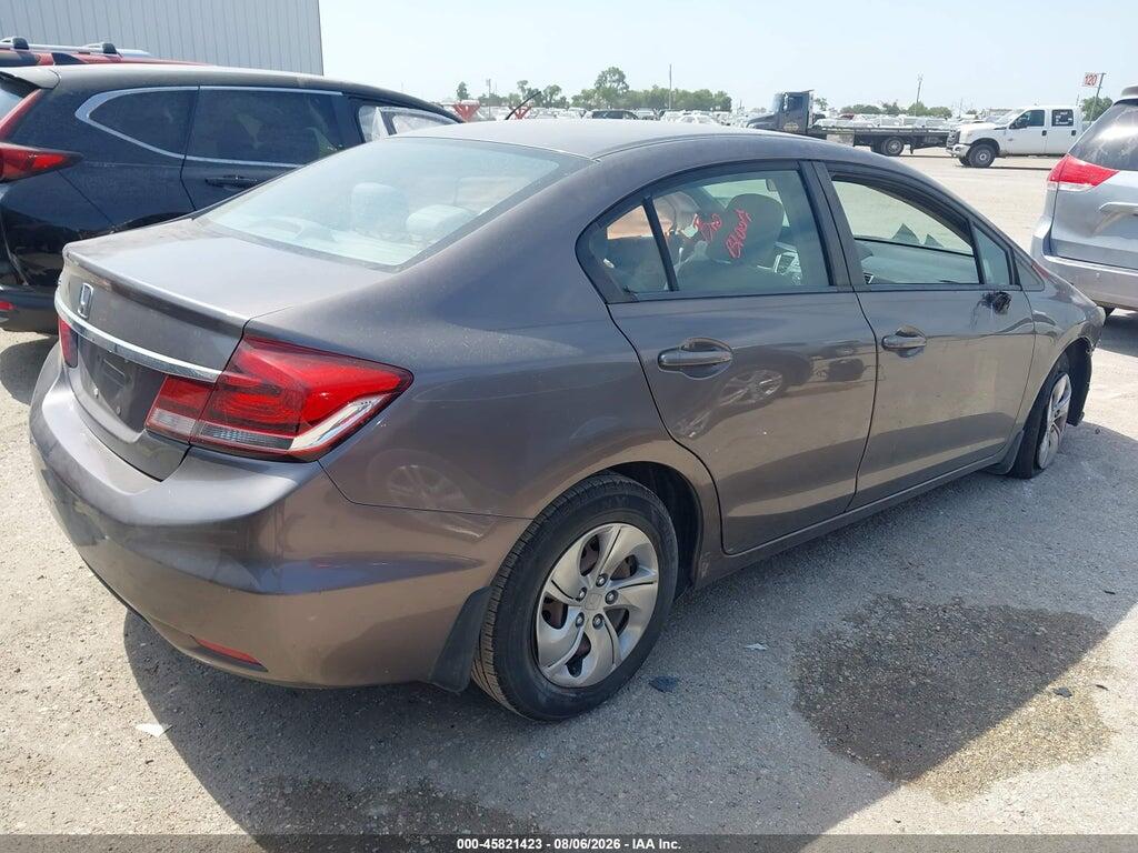 19XFB2F51FE069508 2015 HONDA CIVIC photo no. 4