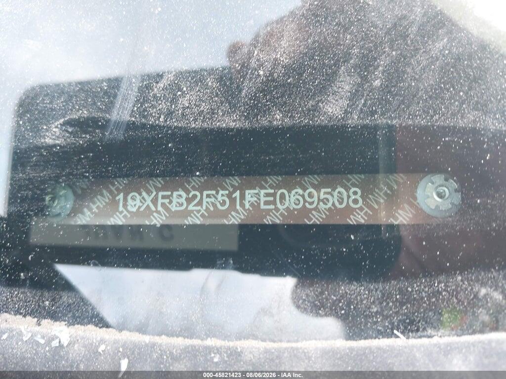 19XFB2F51FE069508 2015 HONDA CIVIC photo no. 9