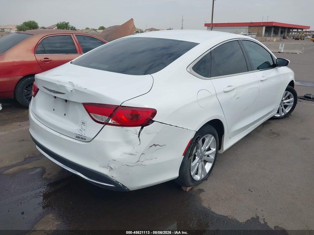 1C3CCCAB8FN646697 2015 CHRYSLER 200 photo no. 4