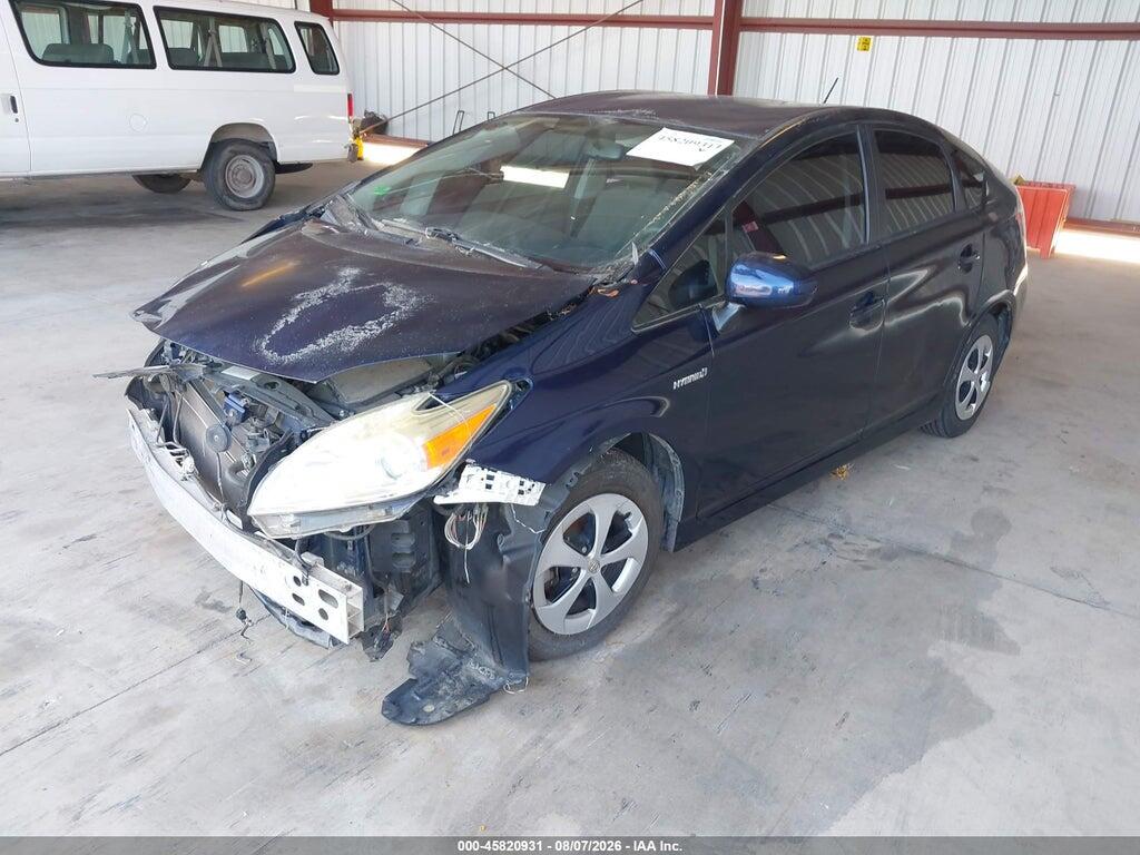 JTDKN3DU5F1891737 2015 TOYOTA PRIUS photo no. 2