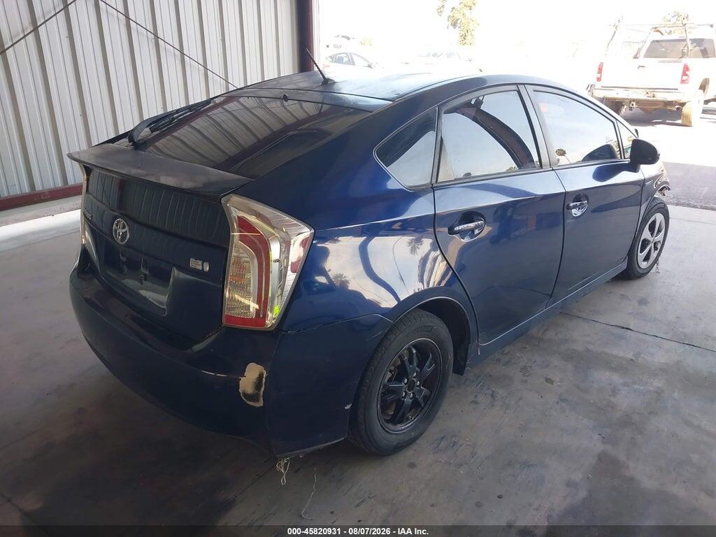 JTDKN3DU5F1891737 2015 TOYOTA PRIUS photo no. 4