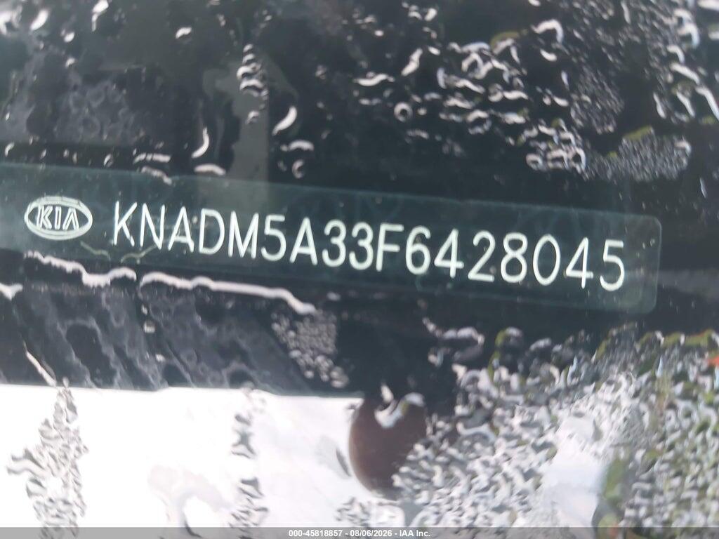 KNADM5A33F6428045 2015 KIA RIO photo no. 9