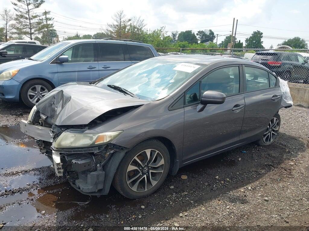 19XFB2F87FE055283 2015 HONDA CIVIC photo no. 2