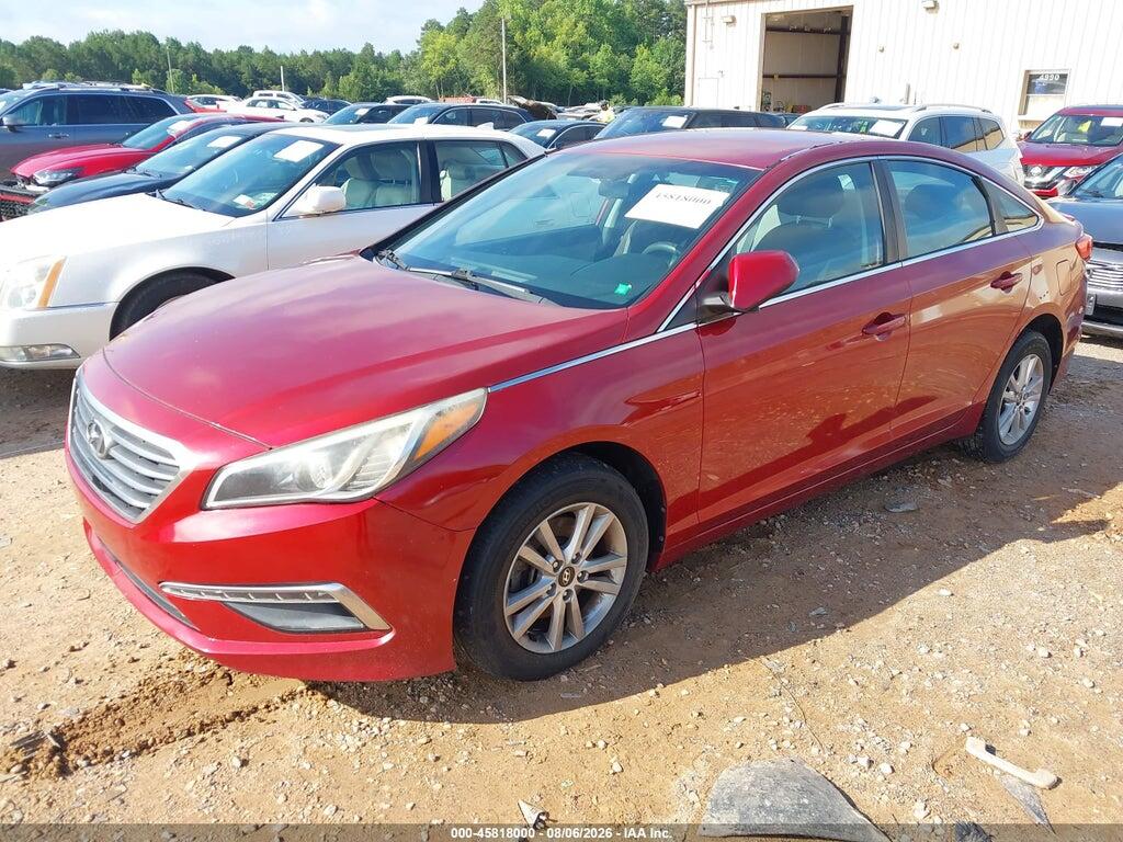 5NPE24AF3FH147306 2015 HYUNDAI SONATA photo no. 2