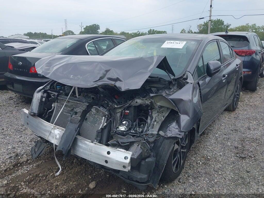 19XFB2F82FE044966 2015 HONDA CIVIC photo no. 2