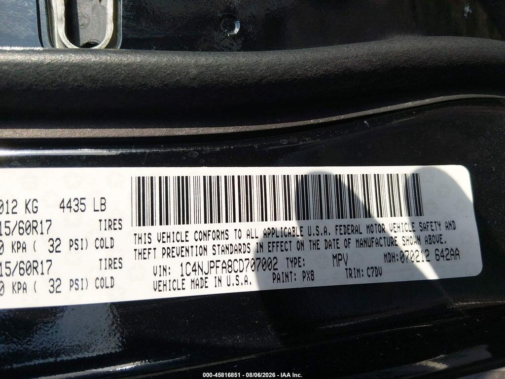 1C4NJPBB7FD318001 2015 JEEP PATRIOT photo no. 9