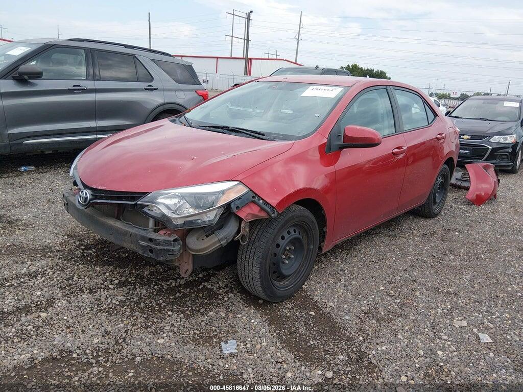 5YFBURHE2FP299524 2015 TOYOTA COROLLA photo no. 2
