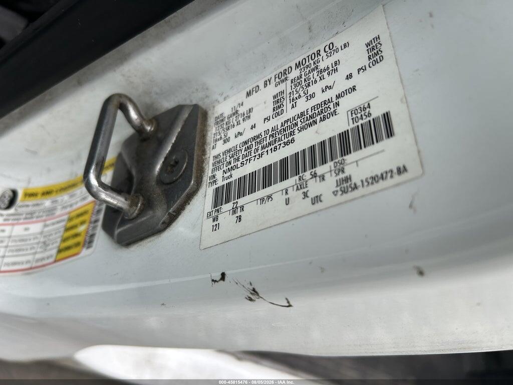 NM0LS7F73F1187366 2015 FORD TRANSIT CONNECT photo no. 9