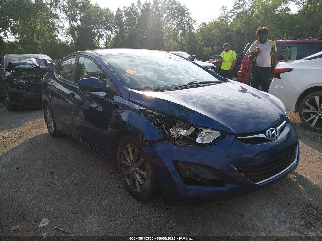 5NPDH4AE2FH577829 2015 HYUNDAI ELANTRA photo no. 6