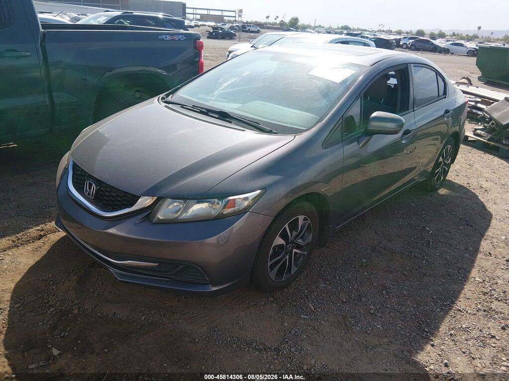 19XFB2F81FE029410 2015 HONDA CIVIC photo no. 2