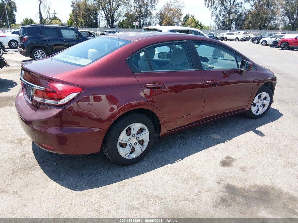 19XFB2F59FE210986 2015 HONDA CIVIC photo no. 4