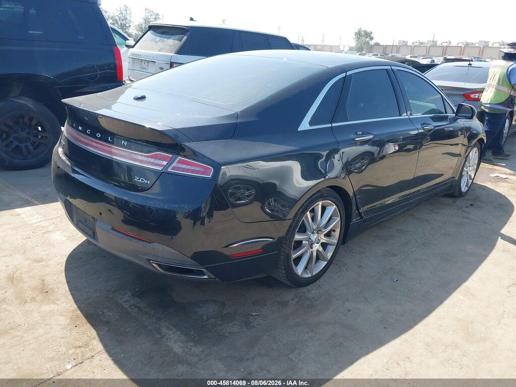3LN6L2LU3FR608756 2015 LINCOLN MKZ HYBRID photo no. 4
