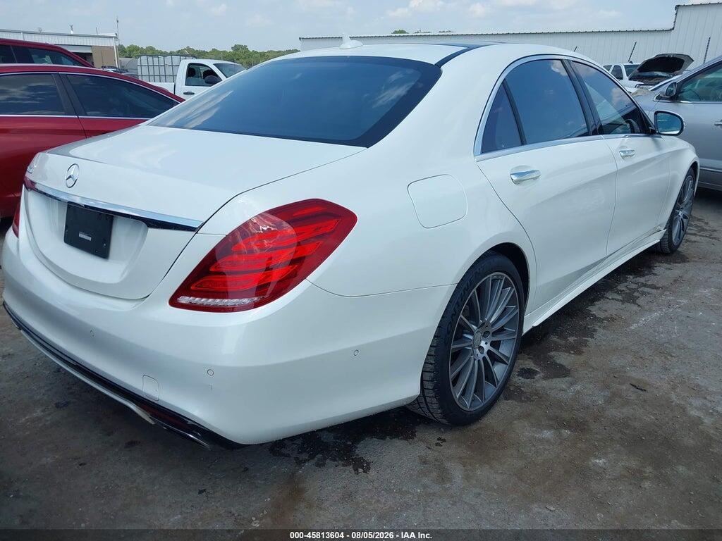 WDDUG8CB1FA163600 2015 MERCEDES-BENZ S 550 photo no. 4