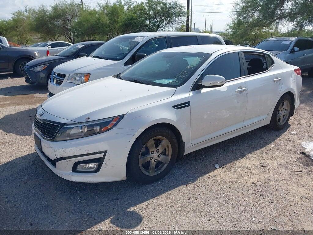 KNAGM4A74F5662050 2015 KIA OPTIMA photo no. 2