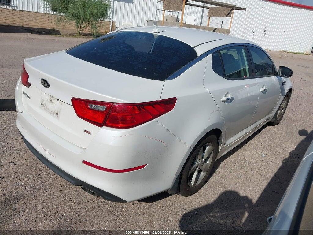 KNAGM4A74F5662050 2015 KIA OPTIMA photo no. 4