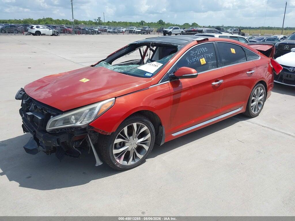 5NPE34AB5FH128329 2015 HYUNDAI SONATA photo no. 2