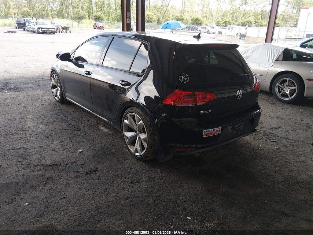 3VW2A7AU0FM012684 2015 VOLKSWAGEN GOLF photo no. 3