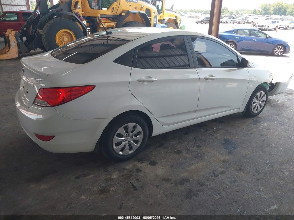 KMHCT4AE3FU927934 2015 HYUNDAI ACCENT photo no. 4