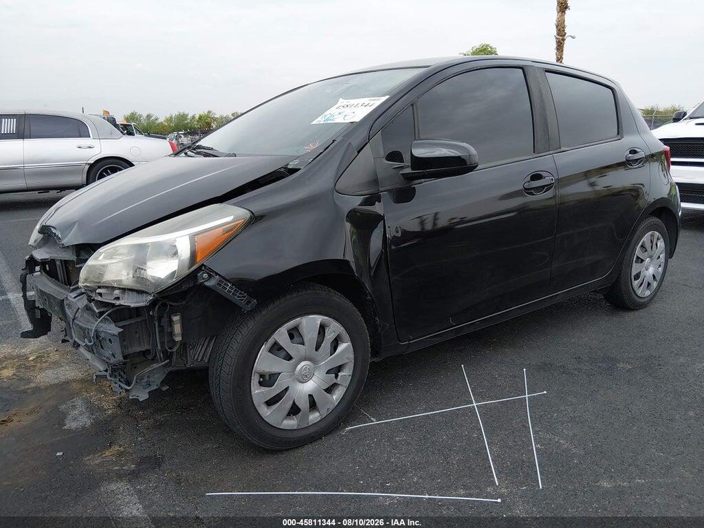 VNKKTUD33FA030633 2015 TOYOTA YARIS photo no. 2