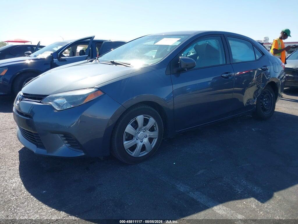 5YFBURHE7FP194543 2015 TOYOTA COROLLA photo no. 2
