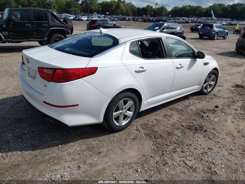 KNAGM4A75F5664227 2015 KIA OPTIMA photo no. 4