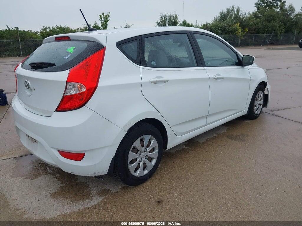 KMHCT5AE7FU201404 2015 HYUNDAI ACCENT photo no. 4