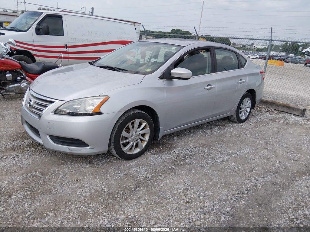 3N1AB7AP8FY227442 2015 NISSAN SENTRA photo no. 2