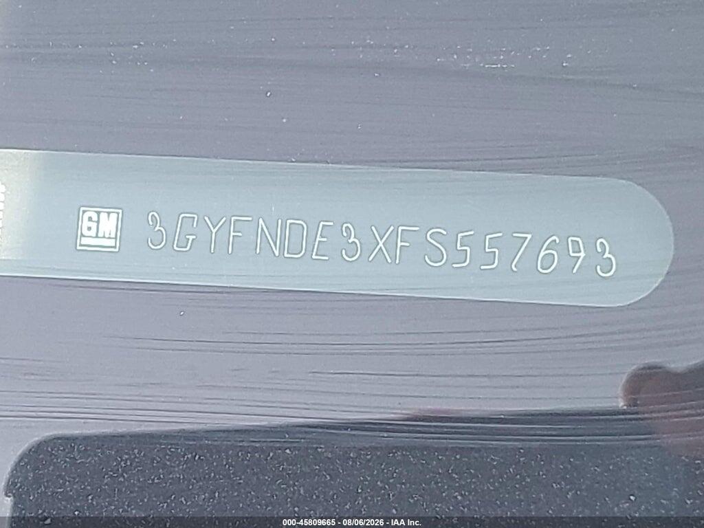 3GYFNDE3XFS557693 2015 CADILLAC SRX photo no. 9