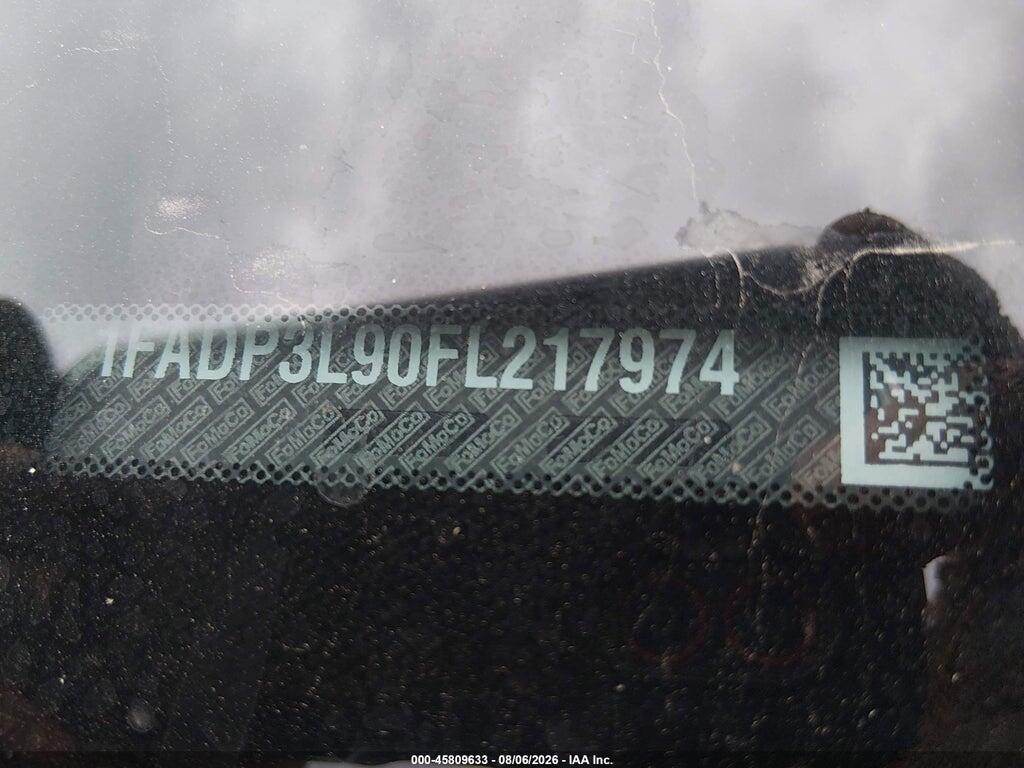 1FADP3L90FL217974 2015 FORD FOCUS ST photo no. 9