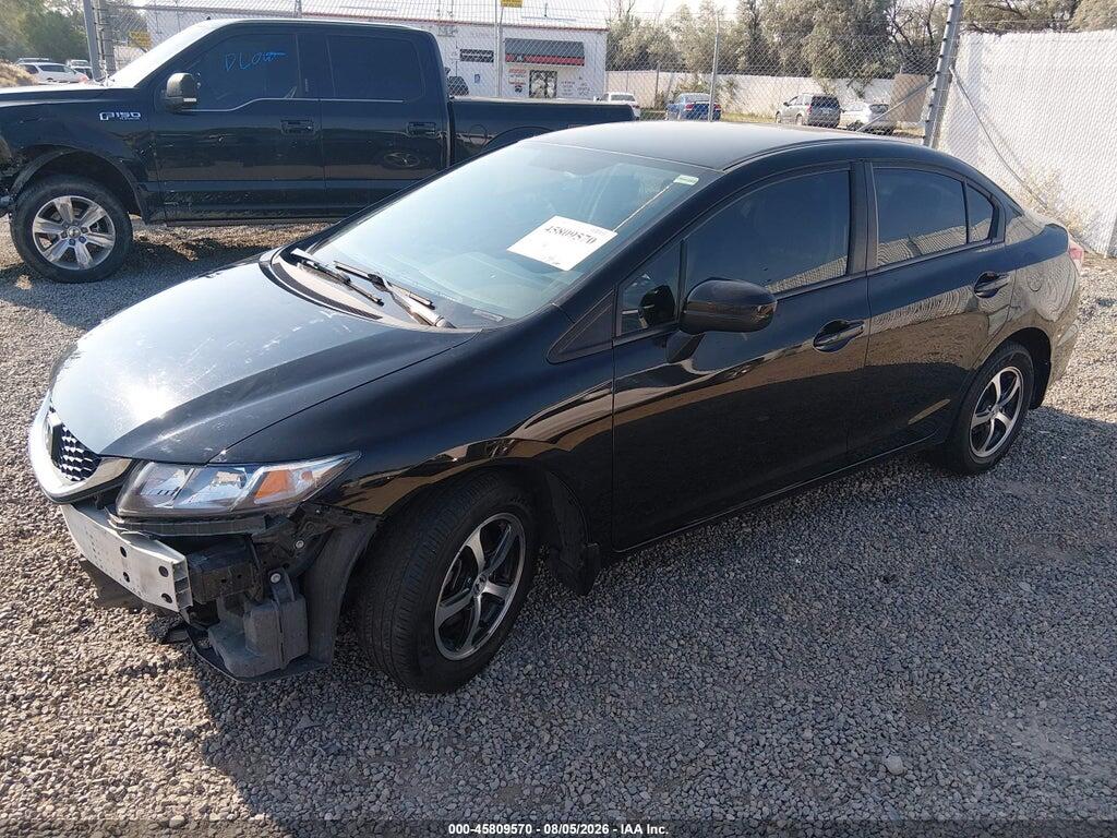 2HGFB2F72FH530903 2015 HONDA CIVIC photo no. 2