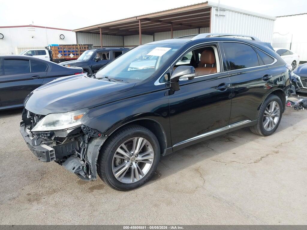 2T2BK1BA9FC308180 2015 LEXUS RX 350 photo no. 2