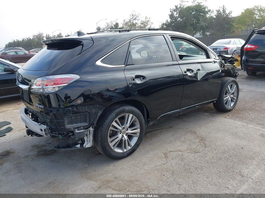 2T2BK1BA9FC308180 2015 LEXUS RX 350 photo no. 4