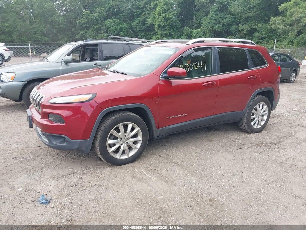 1C4PJMDS3FW735396 2015 JEEP CHEROKEE photo no. 2