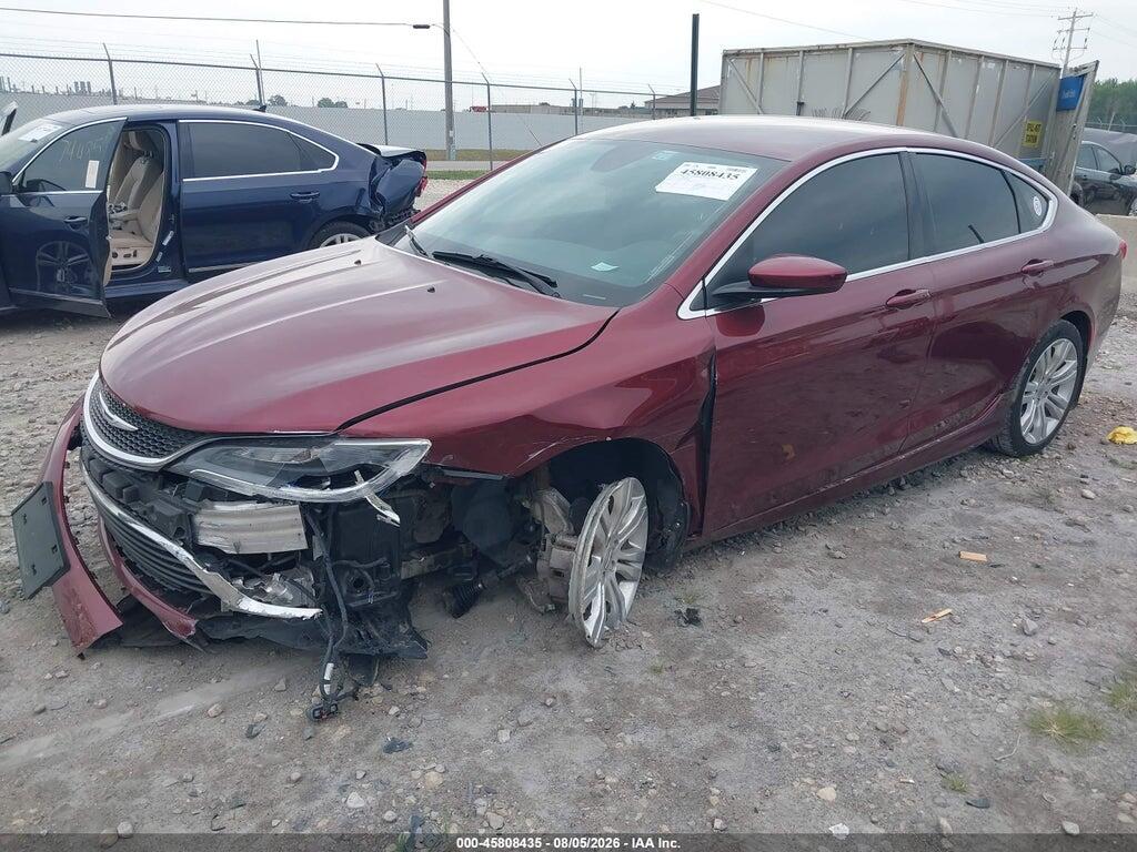 1C3CCCAB0FN588388 2015 CHRYSLER 200 photo no. 2
