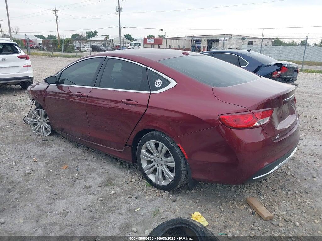 1C3CCCAB0FN588388 2015 CHRYSLER 200 photo no. 3